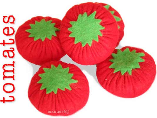 Felt Tomatoes