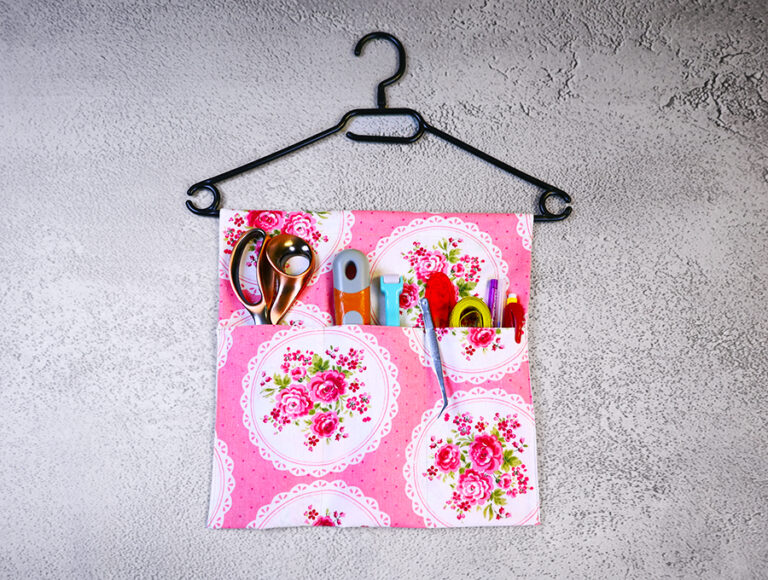 DIY Tool Hanger Holder from Fabric – Simple Storage Solution