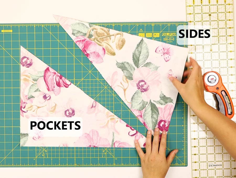 cutting sides and pockets