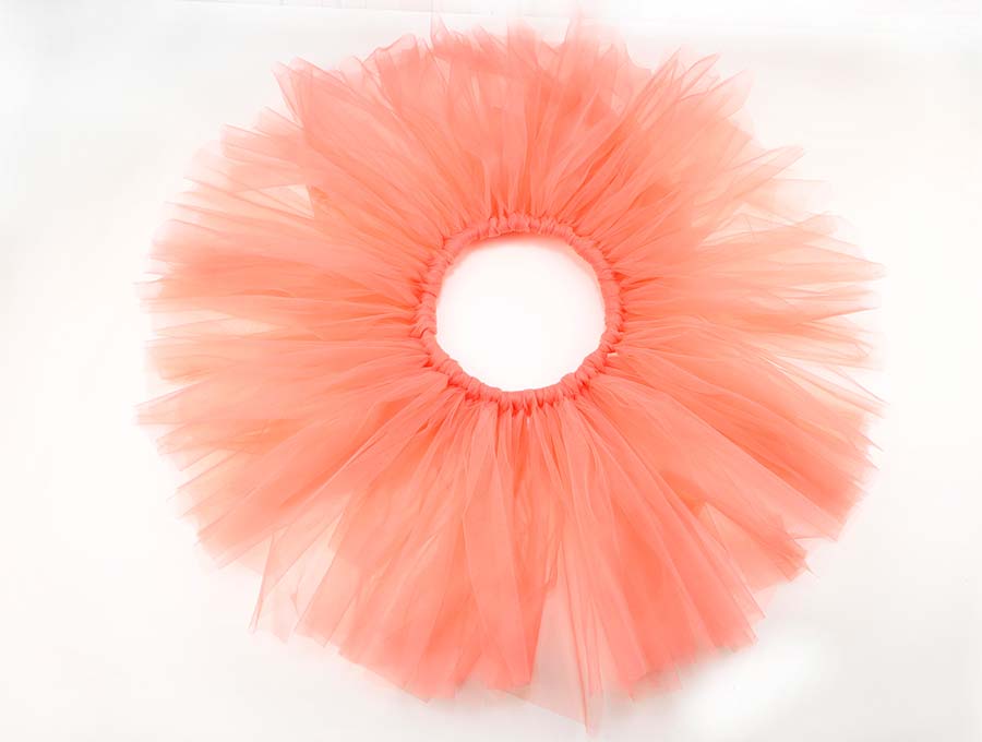 tutu skirt on floor