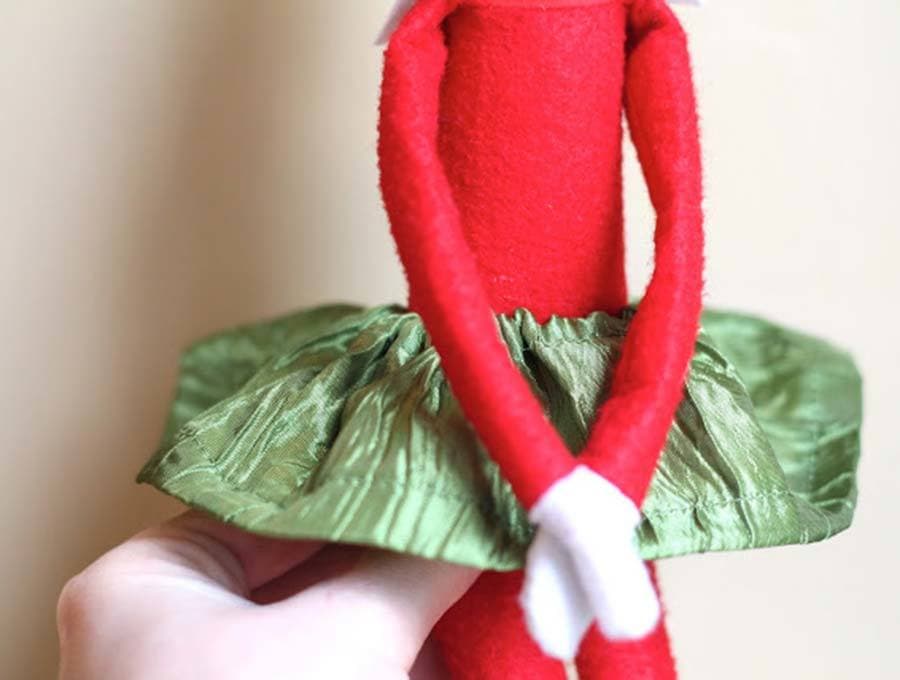 elf on the shelf skirt pattern - tutu