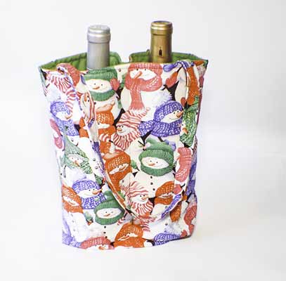 How to Make a Two Bottle Wine Tote