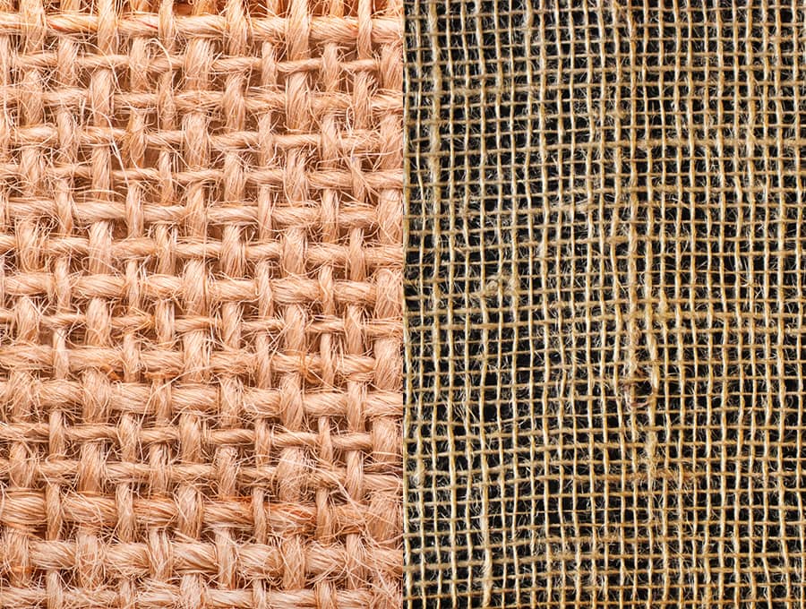 types of burlap