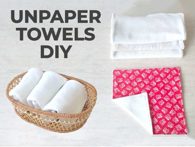 Unpaper towels diy with video