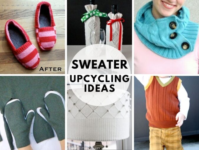 Upcycle sweaters