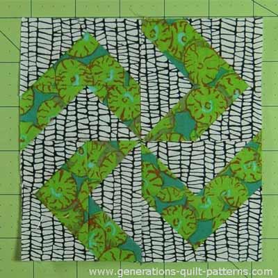 Virginia Reel Quilt Block