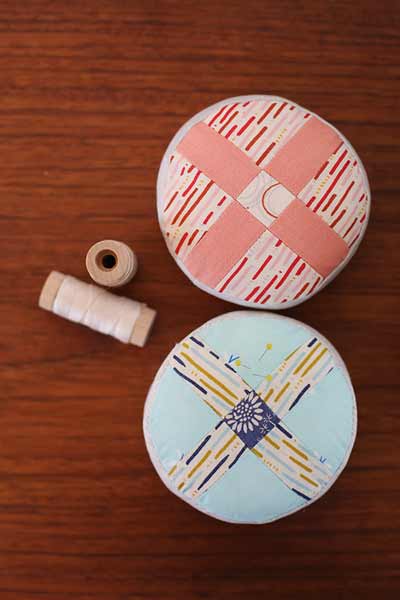 Wagon Wheel Pincushion Tutorial