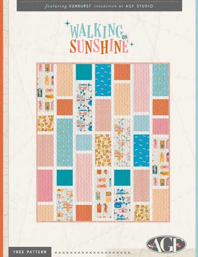 Walking on Sunshine Quilt Pattern