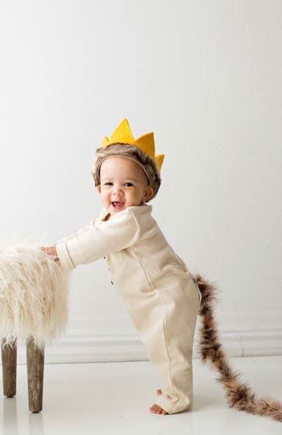 wild lion costume for a toddler or baby
