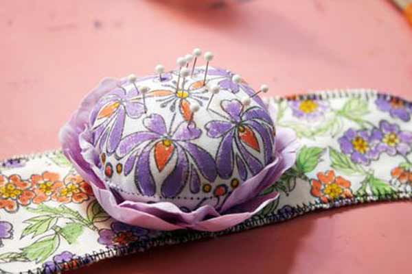 Wrist Pincushions  Embroidery Garden