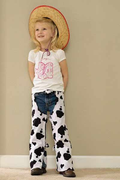 DIY Cowgirl costume for Girl