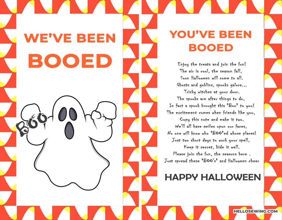You Ve Been Booed Office Version Free Printable